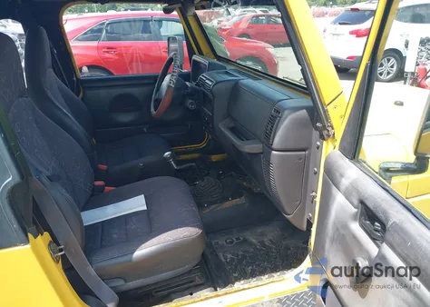 2002 Jeep Wrangler X from USA, damaged, VIN 1J4FA39S42P711072